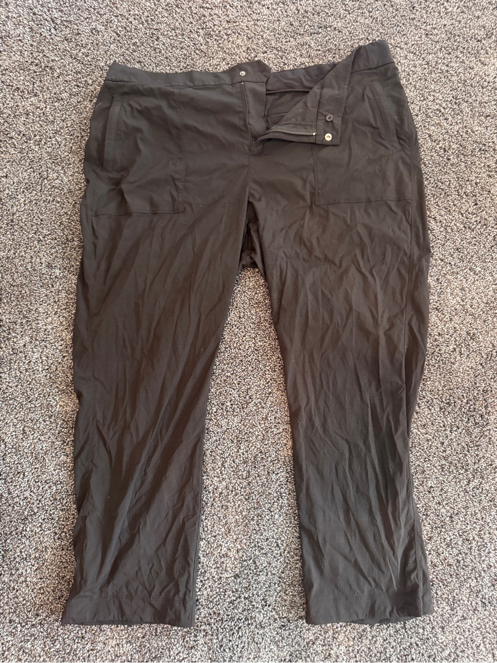 Athleta Black Trekkie Hike Pants